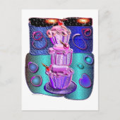 extravagante Cup Cakes 1 Postkarte (Vorderseite)