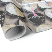 Extravagante Cupcakes Geschenkpapier (Rolleneckpunkt)