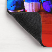 Extravagante Cupcakes Mousepad (Ecke)