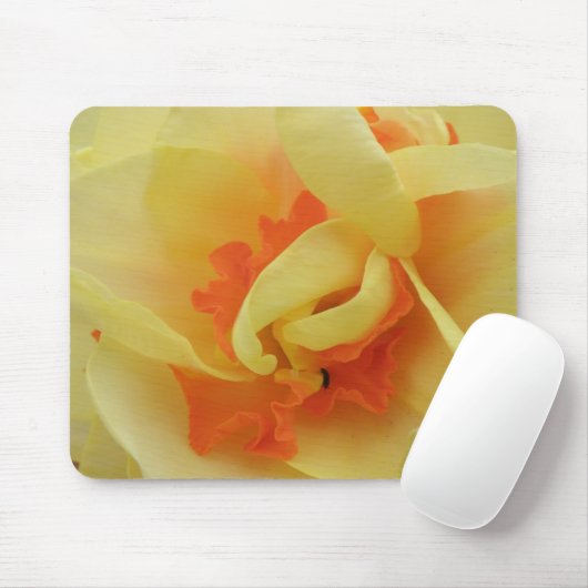 Extravagante Daffodil Mousepad (Mit Mouse)