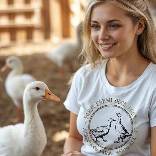Extravagante Eier T - Shirt Ente oder Gänseeier