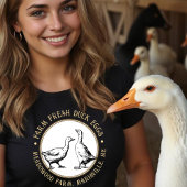 Extravagante Eier T - Shirt Ente oder Gänseeier