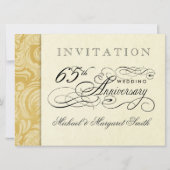 Extravagante Einladungen zum 65-jährigen Jubiläum (Rückseite)