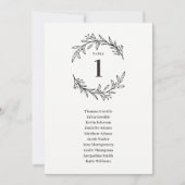 Extravagante Einstiegskarte mit EDITABLE-FARBTisch Einladung (Vorderseite)