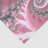 Extravagante elegante Fraktale mit coolen Seidenpapier (Ausschnitt)