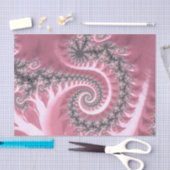 Extravagante elegante Fraktale mit coolen Seidenpapier (Handwerk)