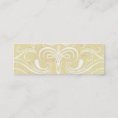 Extravagante Elemente Mini Visitenkarte (Rückseite)