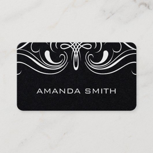 Extravagante Elemente Visitenkarte (Vorderseite)