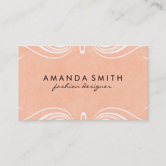 Extravagante Elemente Visitenkarte (Vorderseite)