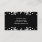 Extravagante Elemente Visitenkarte (Rückseite)