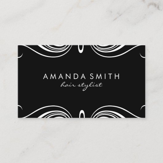 Extravagante Elemente Visitenkarte (Vorderseite)