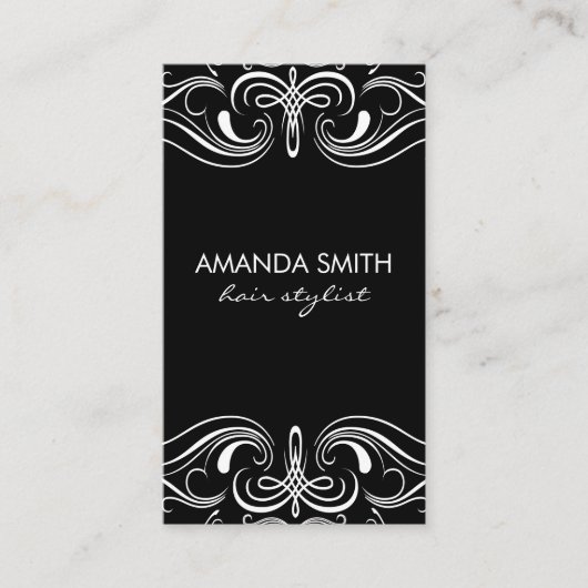 Extravagante Elemente Visitenkarte (Vorderseite)