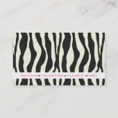 Extravagante Entwürfe Visitenkarte (Rückseite)