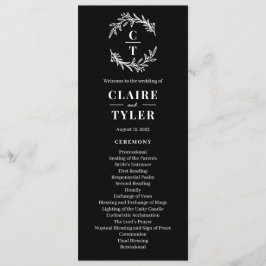 Extravagante Ersteingänge - EDITABLE COLOR Hochzei Programm