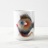 Extravagante Fantasie-Fisch-Tasse Kaffeetasse (Mittel)