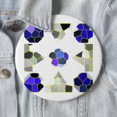 Extravagante Farbbilder, grau und blau Button (Beispiel)