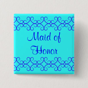 Extravagante Farbblockfarben Button