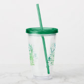 Extravagante Farbe "Elf Manor" Acryltrinkbecher (Links)