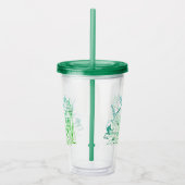 Extravagante Farbe "Elf Manor" Acryltrinkbecher (Rechts)