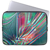 Extravagante Farben rot bis grün verblasst und dig Laptopschutzhülle (Vorderseite)