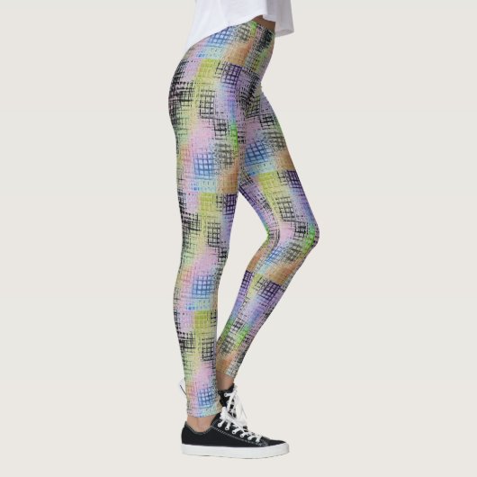 Extravagante farbige Leggings (Rechts)