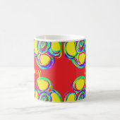 extravagante farbige Tasse (Mittel)
