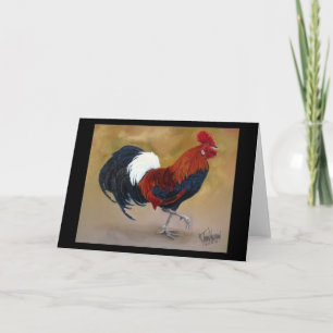 Extravagante Feder-Gruß-Karte Karte