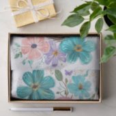 Extravagante Feder Seidenpapier (Geschenk)