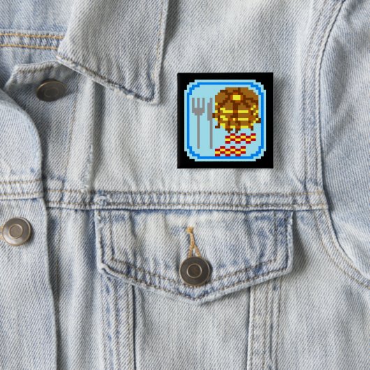 Extravagante Flapjacks Button (Beispiel)