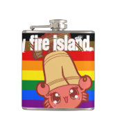 Extravagante Flasche. Oh ja! Flachmann (Vorderseite)