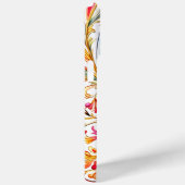 Extravagante florentinische Design Wasserfarben-Bl Case-Mate iPhone Hülle (Rückseite / Rechts)