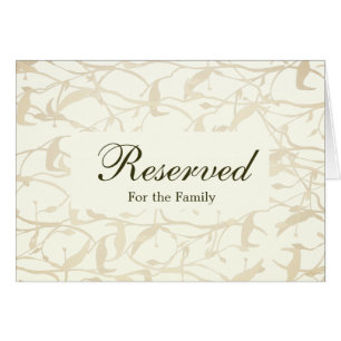 Extravagante Foliage-Hochzeit für die Familienkart