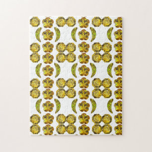 Extravagante Form Edelstein Puzzle