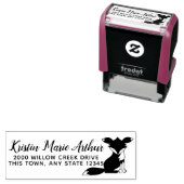 Extravagante Fox-Adresse Permastempel (Beispiel)