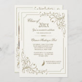 Extravagante Frame Foto Einladung (Vorne/Hinten)