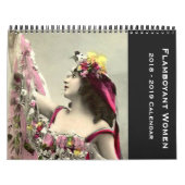Extravagante Frauen-12-monatiger Anfang im Kalender (Titelbild)