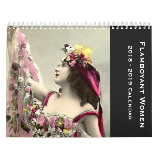 Extravagante Frauen 2018 - 2019 Kalender (Titelbild)
