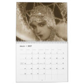 Extravagante Frauen 2018 - 2019 Kalender (Mär 2027)