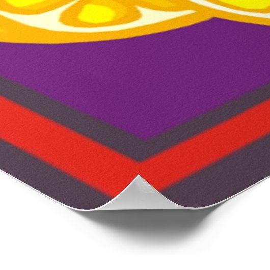 Extravagante Früchte Poster (Ecke)