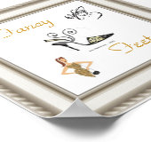 Extravagante Füße Designer-Plakat- Poster (Ecke)