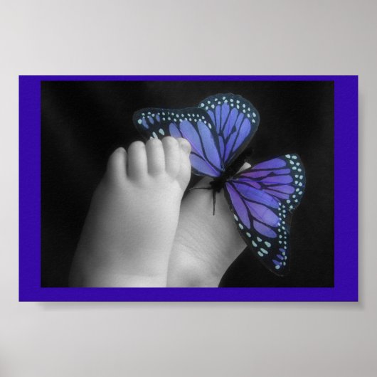 Extravagante Füße Poster (Vorne)