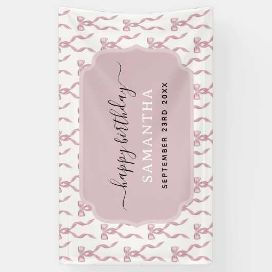 Extravagante Geburtstagsparty Banner (Vertikal)