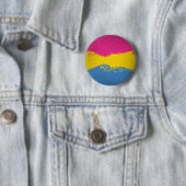 Extravagante, geschwungene und verwirbelte Pansexu Button (Beispiel)