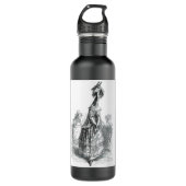 Extravagante Giraffe Trinkflasche (Vorderseite)
