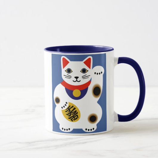 Extravagante glückliche Katzen-Tasse Tasse (Rechts)