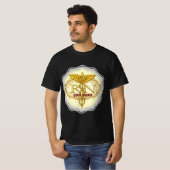 Extravagante Goldkadukusschwester T-Shirt (Vorne ganz)