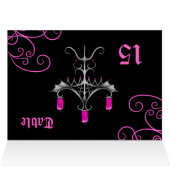 Extravagante gotische Candelabra Hochzeit Tischnum (Innenansicht Horizontal (Oben))