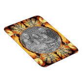 Extravagante Gourds-Rahmen schaffen Ihr eigenes Fo Magnet (Rechte Seite)