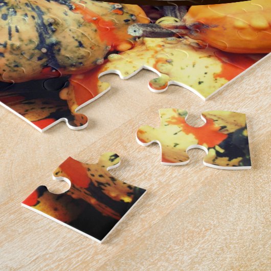 Extravagante Gourds-Rahmen schaffen Ihr eigenes Fo Puzzle (Seite)