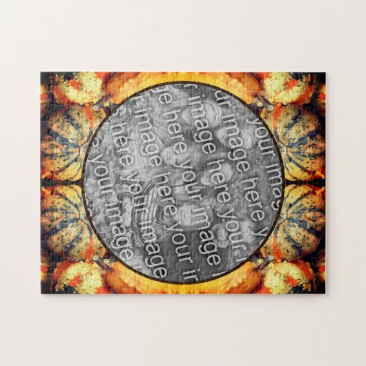 Extravagante Gourds-Rahmen schaffen Ihr eigenes Fo Puzzle (Horizontal)